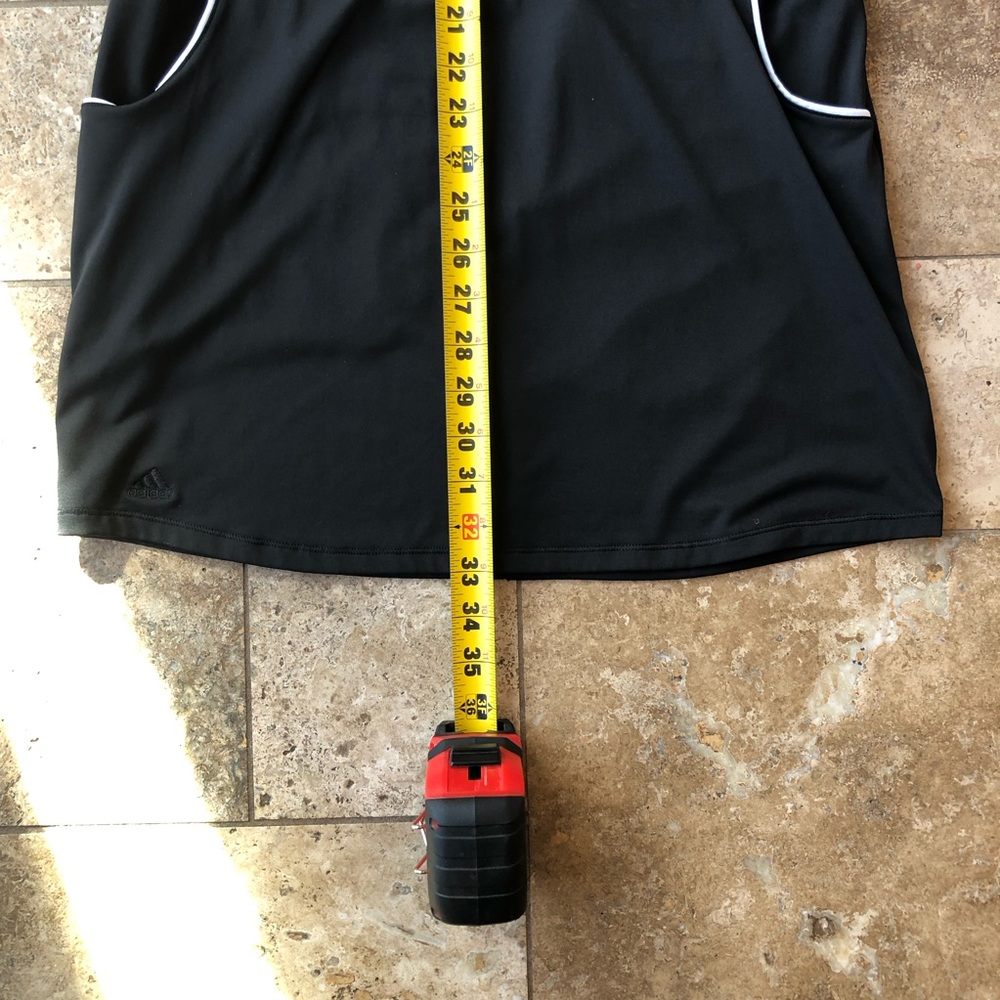Adidas Black Golf Dress with Pocket’s and Front Zipper. Women’s Size 4. - Picture 14 of 15